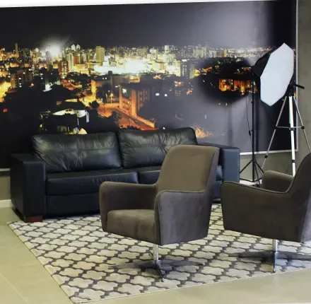 Estúdio de entrevistas e produção de conteúdo do Portal Engeplus